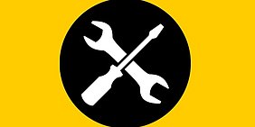 Symbolgrafik Stoerung