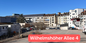 Foto: Grundstück Wilhelmshoeher Allee 4