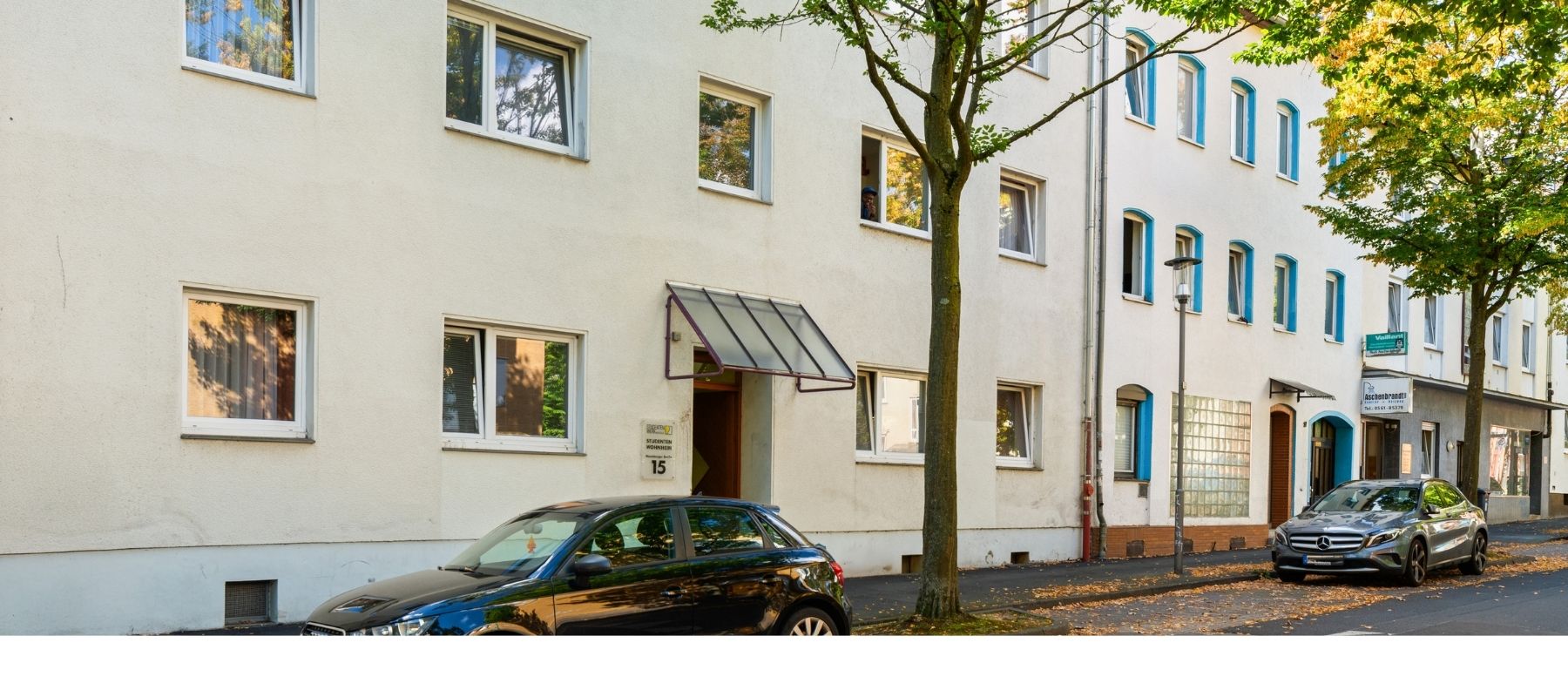 Vorderseite des Hauses Naumburger Straße 15